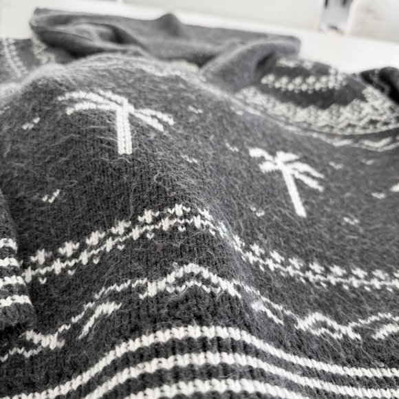 Archive Whitney Fair Isle Quarter Zip Sweater M - Picture 8 of 16